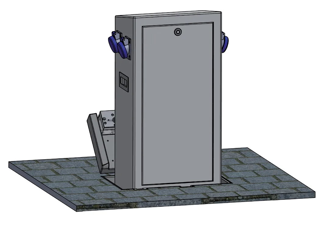 Borne amovible E 66-UP