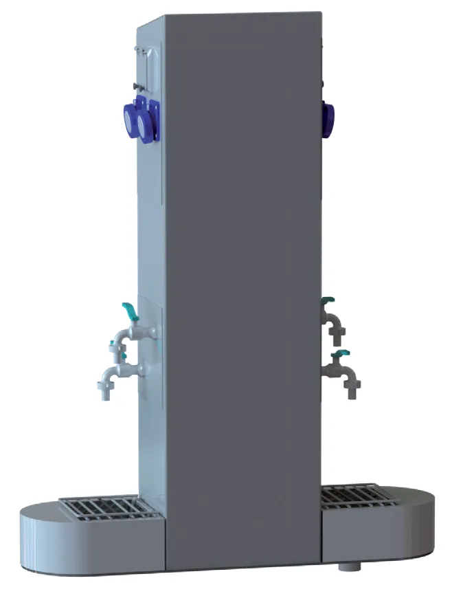 Borne Gitane pour aires d'accueil