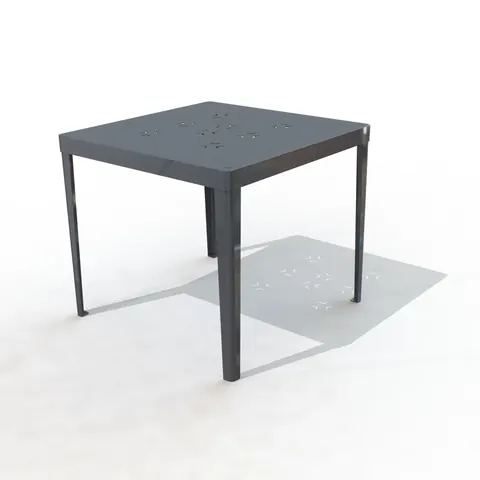 Table carrée Arlequin