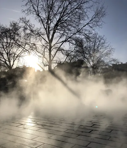 Brume au sol intégrée