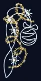 Volutes et boule de Noël