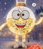 Boule personnage souriant