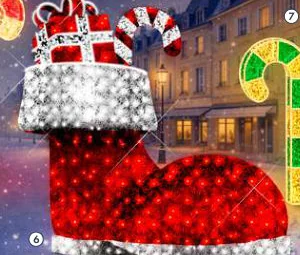 Botte géante du Père Noël