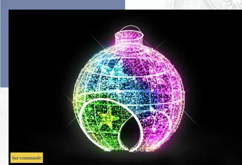 Sphère lumineuse Pixel