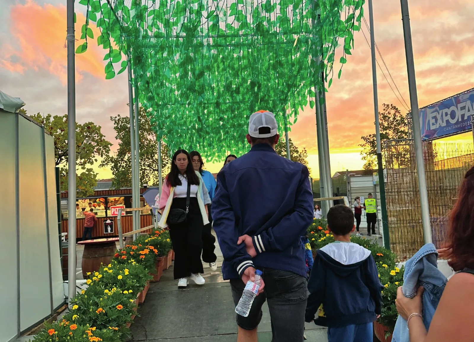 Plafond Plante grimpante recyclée